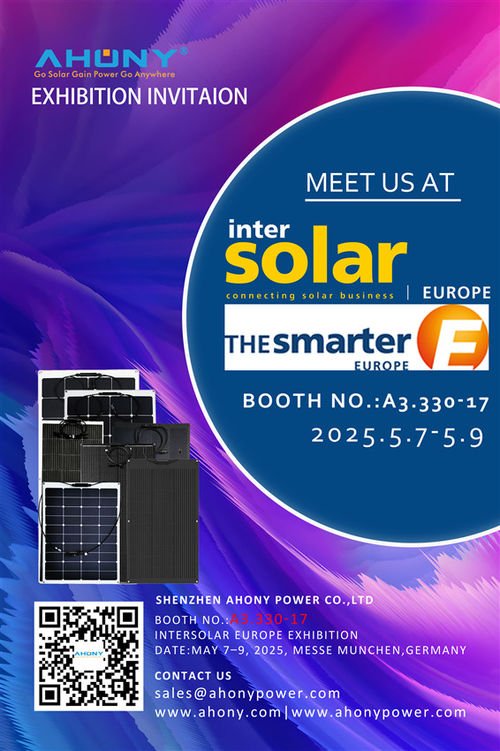 Últimas notícias da empresa sobre Convite AHONY para Intersolar 2025
