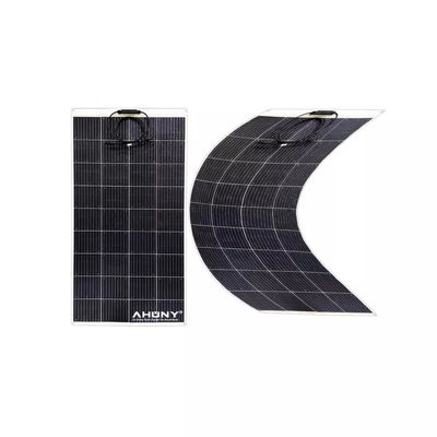Bom preço. 150w 160w painel solar flexível telhado semi-flexível telhas de telhado off-grid sistema de energia solar para RV Camp geradores portáteis Vans vedação on-line