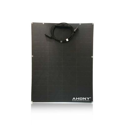 Bom preço. Solarpower Semi flexível carro elétrico painel solar 70w Back Contact Cell on-line