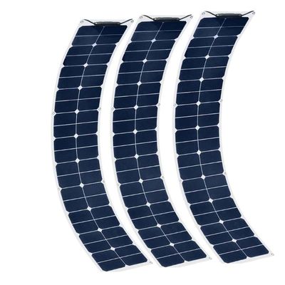 Bom preço. 22w Solar Power Flexível Painel Solar Contato Retro Célula Solar Para Veículos RV Motor on-line