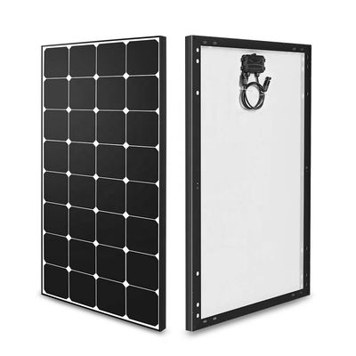 Bom preço. 100W 12V Mono Rigid Solar Panel Off Grid Energia fotovoltaica para acampamento RV Marine Motorhome on-line