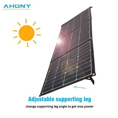 Bom preço. Energia solar 120W Kit de painel solar dobrável Carregador Saco de tecido Para Camper 4WD Tourers RV on-line