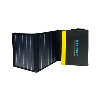 Bom preço. Painel solar dobrável de 22w IPX4 Íntegro Dual USB Carregador Solar Para Camping Hike RV on-line