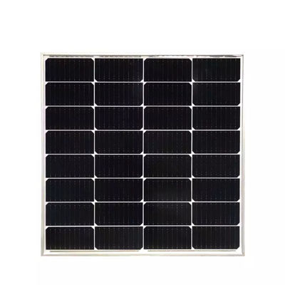Bom preço. Painel solar Ahony de folha de fundo preto-branco forte 100W 20.52V Operando de -40.C a 85.C on-line