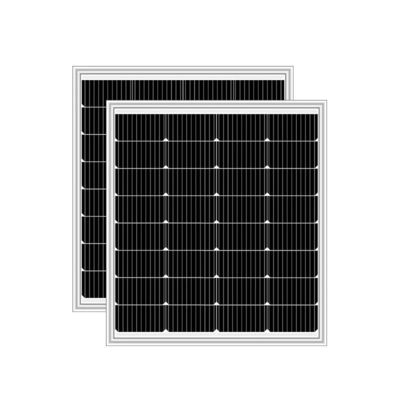 Bom preço. Painel solar de vidro Ahony de peso leve de 100W e 6,5 kg testado sob o padrão AM1.5 on-line