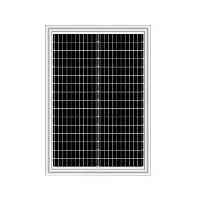 Bom preço. Painel solar monocristalino rígido de 50w com tensão máxima do sistema de 500V Uma qualidade para piscina LED flash solar inteligente on-line
