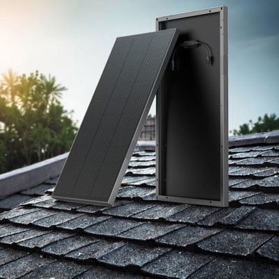 Bom preço. Painel solar monocristalino de 100 Watt Completo Preto Para Camper Boat Rimorchi Camper Marine on-line