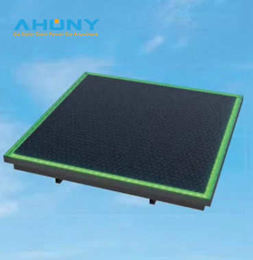 Bom preço. Piso caminhável azulejos solares módulo fotovoltaico de madeira alta pressão resistência ao granizo solar off grid pavimento da rua sistema de casa de solo on-line