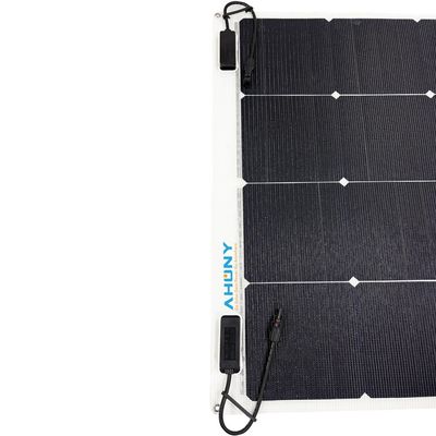 Bom preço. HJT 150W painel solar semi-flexível ultra-fina flexível para RV Vans Camping on-line