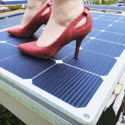 Bom preço. 115W ETFE painel solar semi-flexível para barcos marinhos iates on-line