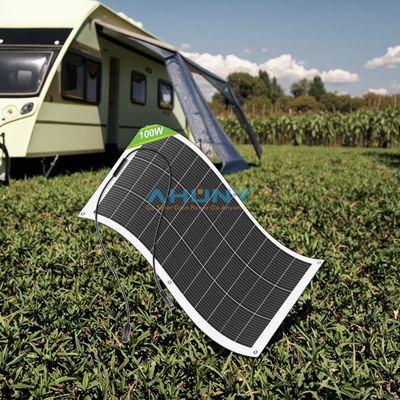 Bom preço. Caixa de junção de painel solar monocristalino PERC IP65 flexível de 100 W on-line