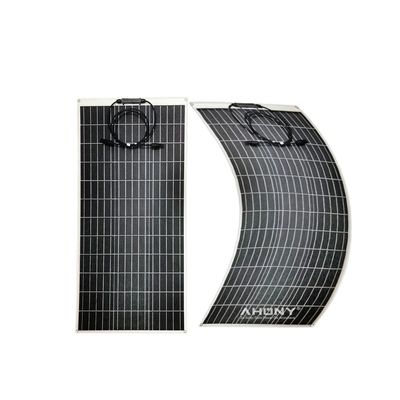 Bom preço. 100w Flexível Mono Solar Panel RV Sistema Semi Flex Monocristalino Pv Modulo on-line