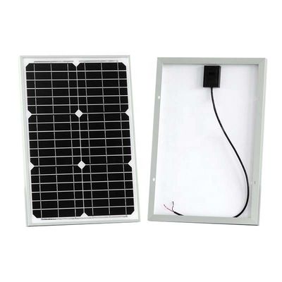 Bom preço. OEM 20 Watt painel solar monocristalino energia solar painel fotovoltaico de célula solar mono para barco ATV trailer de RV marinho snowmobile on-line