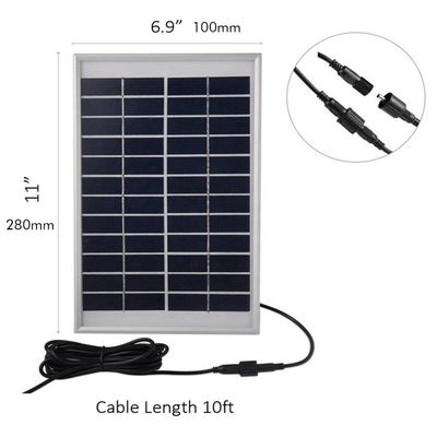 Bom preço. 1w 5w 6w 10w painel solar personalizado vidro mini painel solar para acampamento on-line