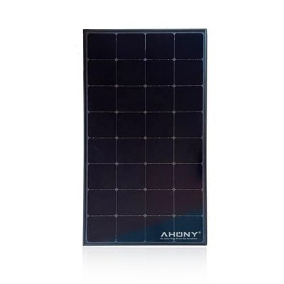 Bom preço. Painéis solares bifaciais transparentes rígidos de energia solar 100w 120w 150w 160w 180w Ce Rohs on-line