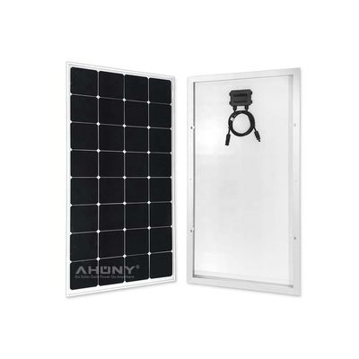 120W painel solar de vidro Maxeon célula solar contato de volta SunPower IBC energia sol solor painel solar para dados de navegação Boia