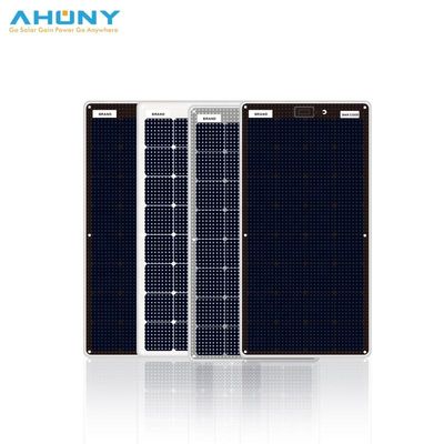 Bom preço. 130W Flexível IBC painel solar caminhável painel de células solares semi-rígidas módulos PV 220v para baterias de telhado de RV Oceano on-line
