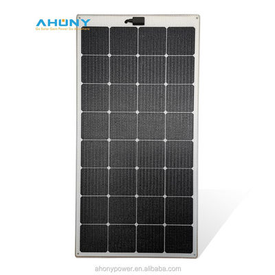 Bom preço. Painel solar bifacial de energia solar rígida 120w para iate de barco marítimo à beira do rio on-line