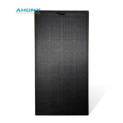 Bom preço. Painéis solares semi-rígidos pretos Anti-derrapagem Painel solar marinho de 100 Watt on-line
