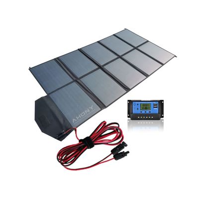 Bom preço. Kit de painel solar dobrável de 250W 12V carregador solar dobrável ultraleve com porta USB on-line