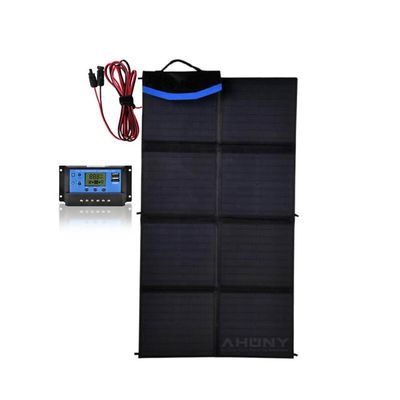 Bom preço. 160W 12V Painel Solar Portátil Monoplaçável Carregador Solar Para Gerador Solar Rv on-line