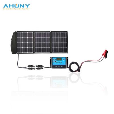 Bom preço. Kit de carregador de tipo de cobertor de painel solar dobrável marinho de 120w para banco de energia do gerador solar on-line