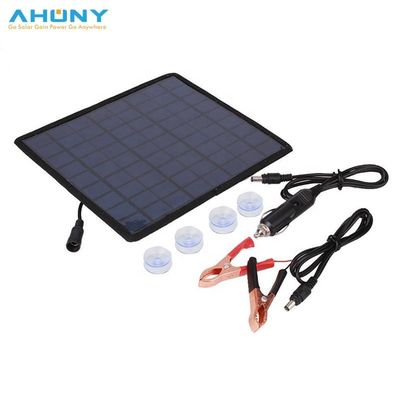 Bom preço. Carregador de bateria de painel solar policristalino de 18V 5.5W para automóveis e motociclos on-line