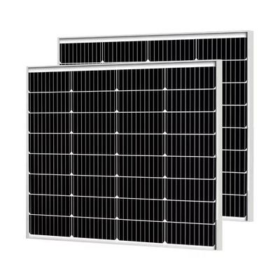 Painéis solares fotovoltaicos monocristalinos de telhado revestidos de telhas 60W 80W 100W 180W 200W 300W