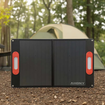 Bom preço. Painel Solar Dobrável de Silício Monocristalino 250w Compacto e Resistente às Intempéries para Aventuras ao Ar Livre on-line