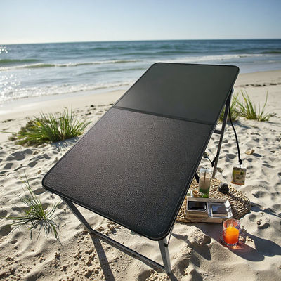 Bom preço. 65W mesa dobrável solar para acampamento aquecimento resistente a salpicos de água Tipo de célula de contato de volta 25,8% eficiência da célula Duas portas USB on-line