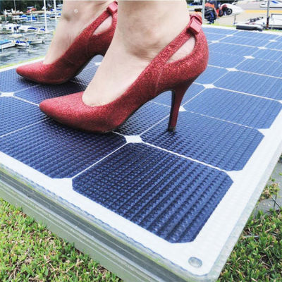 Bom preço. Black Off Grid Painéis Solares Monokristalinos Portáteis 55W 12V Para RV Barco da Marinha para estacionamento de carros on-line