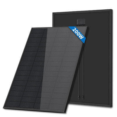 Bom preço. Construção de 7 camadas Painel solar fotovoltaico monocristalino de 200W para casa de motor Sistema de varanda de jardim Barco on-line