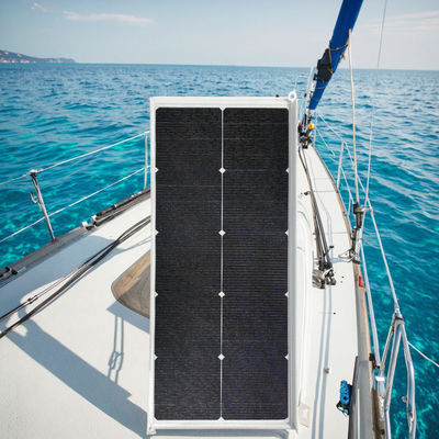 Módulo de painel solar 2*19 Matriz de células Painéis solares semi-rígidos com fácil instalação de enchufe direto