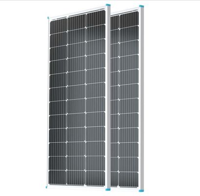 100W 20V painéis solares monocristalinos para RV Marinha Bateria de terraço da fazenda Alta eficiência da célula