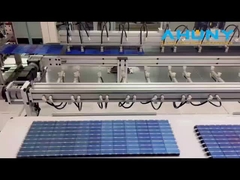 AHONY painel solar de vidro monocristalino 50w soldagem automática perc HJT célula pv módulo produtor