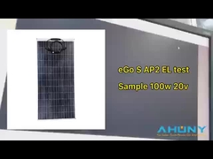 100w 115w 12V 18V 20V Mono Panela Solar Portátil Leve Flexível Para RV Camping Boat