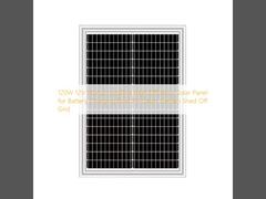 120W 12V Monocrystalline High Efficiency Solar Panel for Battery Charging Boat RV Cabin Garden Shed Off Grid